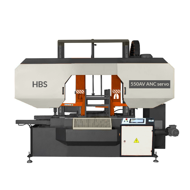Автоматический двухколонный ленточнопильный станок HBS-550AV ANC servo